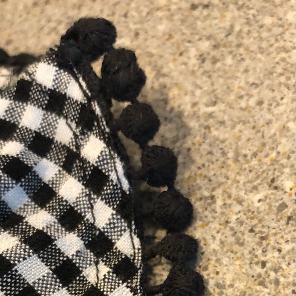 Tommy Bahama Black and White Ruffled Strapless Sundress - Picture 3 of 3